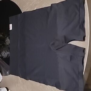 Cacique Black Ultra Spanxs Like High-Waist Shorts